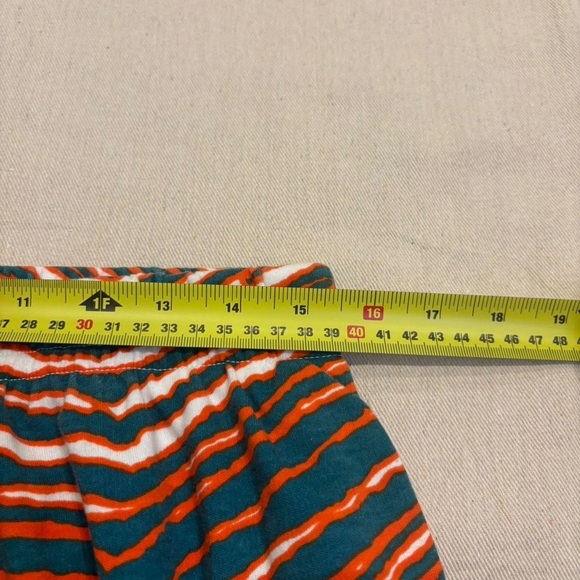 Vintage 90s Zubaz Miami Dolphins zebra print pants - Picture 5 of 6